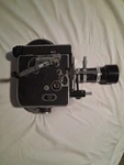 Beautiful Bolex H8 Rex 8MM Movie Camera With Case And Accessories. Fixed Price $600.00.