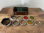 Bay Iii Filter Set Rolleinar Heidosmat Uv Rolleisoft Orange Hellgrun. Fixed Price $350.00.