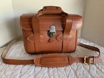 Diamond Vintage Camera Bag Model C514 Genuine Leather Made Usa. Fixed Price $49.99.