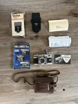 Voigtlander Vitessa 35MM Film Camera With Ultron F2 50MM Lens + Carrying Case. Fixed Price $200.00.