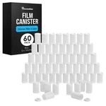 Houseables Film Canisters With Caps, 35MM Empty Camera Reel Containers, White,. Fixed Price $25.19.