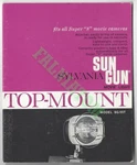 Vintage Sylvania Sun Gun Model SG-55T Instructions. Fixed Price $9.95.