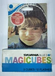 Sylvania Flash Blue Dot Magicubes Vintage Camera Box With 2. Fixed Price $8.99.