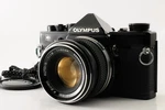 Read EXC+5 Olympus OM-1 Black Slr 35MM Film Camera G.zuiko 50MM F1.8 Lens Japan. Fixed Price $187.00.