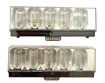 Two General Electric Flash Bar Ii For Polaroid One Step And SX-70 Cameras. Fixed Price $7.40.