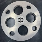 Vintage Goldberg Bros Inc E-z-hub 35MM Film Reel Pat No. 3450366. Fixed Price $79.99.