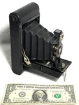 Vintage Kodak Folding Autographic Brownie Camera No. 2 Ball Bearing Shutter 1916. Fixed Price $34.98.
