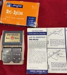 Mansfield Dri-splice 8MM And 16MM Butt Film Splicer Vintage W/ Box/instructions. Fixed Price $21.97.