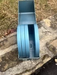 Vintage 8MM Film Reels Case Logan Roll-ez 4 Metal Blue. Fixed Price $27.49.