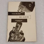 Vintage Cine-kodak K-100 16MM Camera Instruction Manual. Fixed Price $30.00.