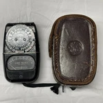 Vtg General Electric Exposure Light Meter Foot Candle W/ Leather Case 8DW47Y. Fixed Price $19.99.