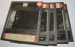 5 Vintage Eastman Kodak Lantern Glass Slide Plates Iowa City, Medieval Time. Fixed Price $25.00.