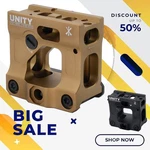 Unity Tactical Fast Micro Red Dot Mount Black Fst - New Read Description. Fixed Price $59.49.