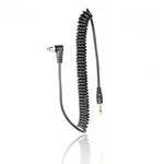 3.5 Mm To Male Flash Pc Sync Cable 14-INCH Coiled Cord With Screw Lock For Dslrs. Fixed Price $12.45.
