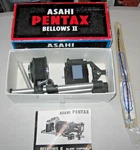 1960 Asahi Pentax Bellows Ii And Slide Copier. In Box! Made Japan. Fixed Price $45.00.