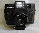 Holga 120GCFN Plastic Medium Format Camera Built-in Flash Black Wants New Home. Fixed Price $23.75.