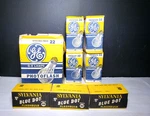 Vintage Bulb Lot Sylvania Blue Dot Press 40 Photoflash 22. Fixed Price $17.95.