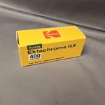 Kodak Ektachrome 400 Daylight Film El 120 Factory Sealed Exp. 2/1982. Fixed Price $10.95.