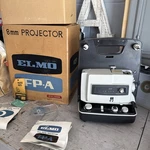 Elmo Fp-a Dual 8MM Film Projector Powers On W/ Box Untested Odor As-is. Fixed Price $47.97.
