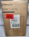 Westinghouse Black Finish Outdoor Light Wall (65803) New Box. Fixed Price $28.99.