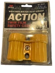 Vintage Prinz Waterproof Yellow Twin Film Action Safety Case 190-47. New. Fixed Price $25.00.