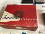 Ansco Speedex Special Folding Camera 85MM Lens F4.5 Vintage Made Germany. Fixed Price $20.00.