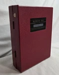 Kodak Slide 400 Red Vintage File Box With 16 Yellow Inner Tray Storage. Fixed Price $20.00.