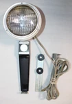 Vintage Montgomery Wards Twin Beam Movie Light Part No. 67-3284 W/box. Fixed Price $6.00.