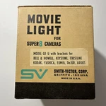 Smith-victor Movie Light Model Q1U For Super 8 Cameras Box Working 650 Watt. Fixed Price $11.99.