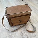 Perrin Sportsman 502 Leather Brown Camera Shoulder Bag With Strap. Fixed Price $8.99.