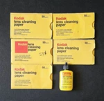 Kodak Lens Cleaner & Paper - Partial Books And Bottle 150+ Pages. Fixed Price $20.00.