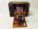Rare Antique 1890'S No. Cartridge Kodak 4X5-ISH Red Bellows Roll Film Camera. Fixed Price $99.95.