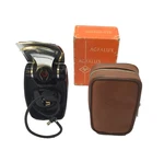 -vintage Agfalux Camera Folding Fan Flash Model 6076 + Case & Box. Fixed Price $17.10.