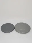 Vintage Empty Brumberger 8MM 5 200 Ft Film Reel & Canister And Compco. Fixed Price $11.24.