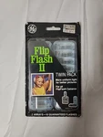 Ge Flip Flash Ii 2 Twin Pack New Original Pkg. Fixed Price $9.99.