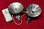 Honeywell Tilt-a-mite & Pm Deluxe K-440 Fan Flash Units. Fixed Price $17.50.