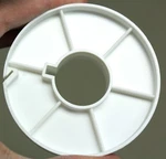 3" Inch Mm Film Core White Split Reel Hub Magazine Bolex CP16 Eclair Arriflex. Fixed Price $5.95.