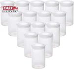 Akiro Film Canisters With Caps 35 Mm Empty Camera Reel Storage Containers Case. Fixed Price $10.10.