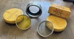 Kodak Series Vi Adapter & Retaining Ring With Portra And Wratten Filters. Fixed Price $19.99.