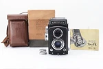 Mint Box Case Airesflex Tlr Film Camera 75MM F/3.5 Lens Japan. Fixed Price $196.92.