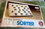 Vintage Logan Z View Illuminated Slide Sorter NO.1055 - Original Box. Fixed Price $32.97.