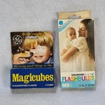 Vintage Magicubes Sylvania M3B Flashbulbs Lot Camera. Fixed Price $19.99.