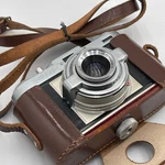 Vintage Germany Wirgin Edixa 35MM Slr Camera With Case Dry Fired - Untested. Fixed Price $66.31.