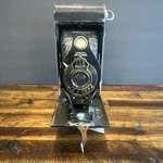 Vntg 1913 Eastman Kodak No 2 Folding Premo Camera Ball Bearing Shutter. Fixed Price $65.00.