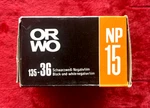 Orwo NP15 Black Sw-film 35MM 36 Pictures Expired 25 Iso. Ovp. Fixed Price $16.66.