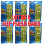 6-PK Flip Flash Bars Blue Dot Sylvania New Vintage Camera 91660 Imperfect. Fixed Price $19.95.