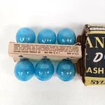 6 Vtg Sylvania Blue Dot Flash Bulbs Press 25B For Polaroid Cameras. Fixed Price $15.99.