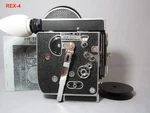 Gorgeous Bolex REX-4 Reflex 16MM Movie Camera, Mount Lens Turret, New Eyecup. Fixed Price $2199.00.