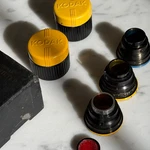 Vintage Kodak 16MM Cine Wratten Lens Filters - CK3, Daylight, & Photoflood Box. Fixed Price $48.00.