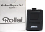 Rollei Magazine 36/72 For Sl 2000 Boxed 207011. Fixed Price $160.31.